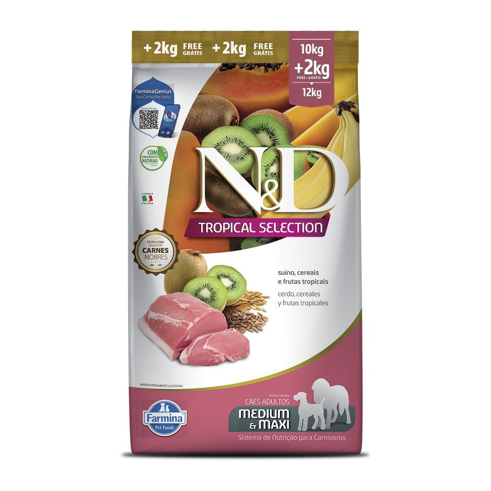 Nd Tropical Selection Can Adult Md/mx Suino 10,1kg