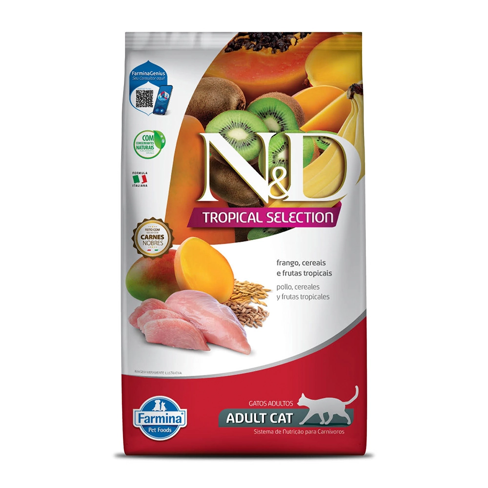 Nd Tropical Selection Feline Adult Frango 7kg
