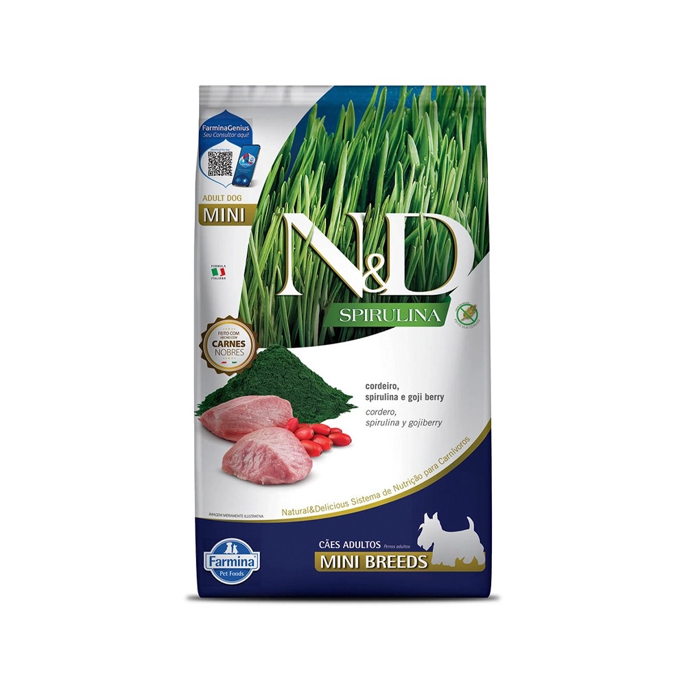 Far Nd Spirulina Can Adult Mini Suino 7kg