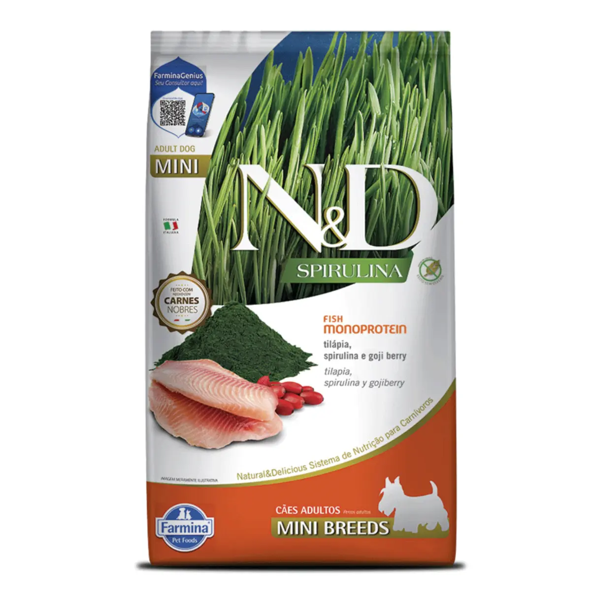 Far Nd Spirulina Can Adult Mini Tilapia 2kg