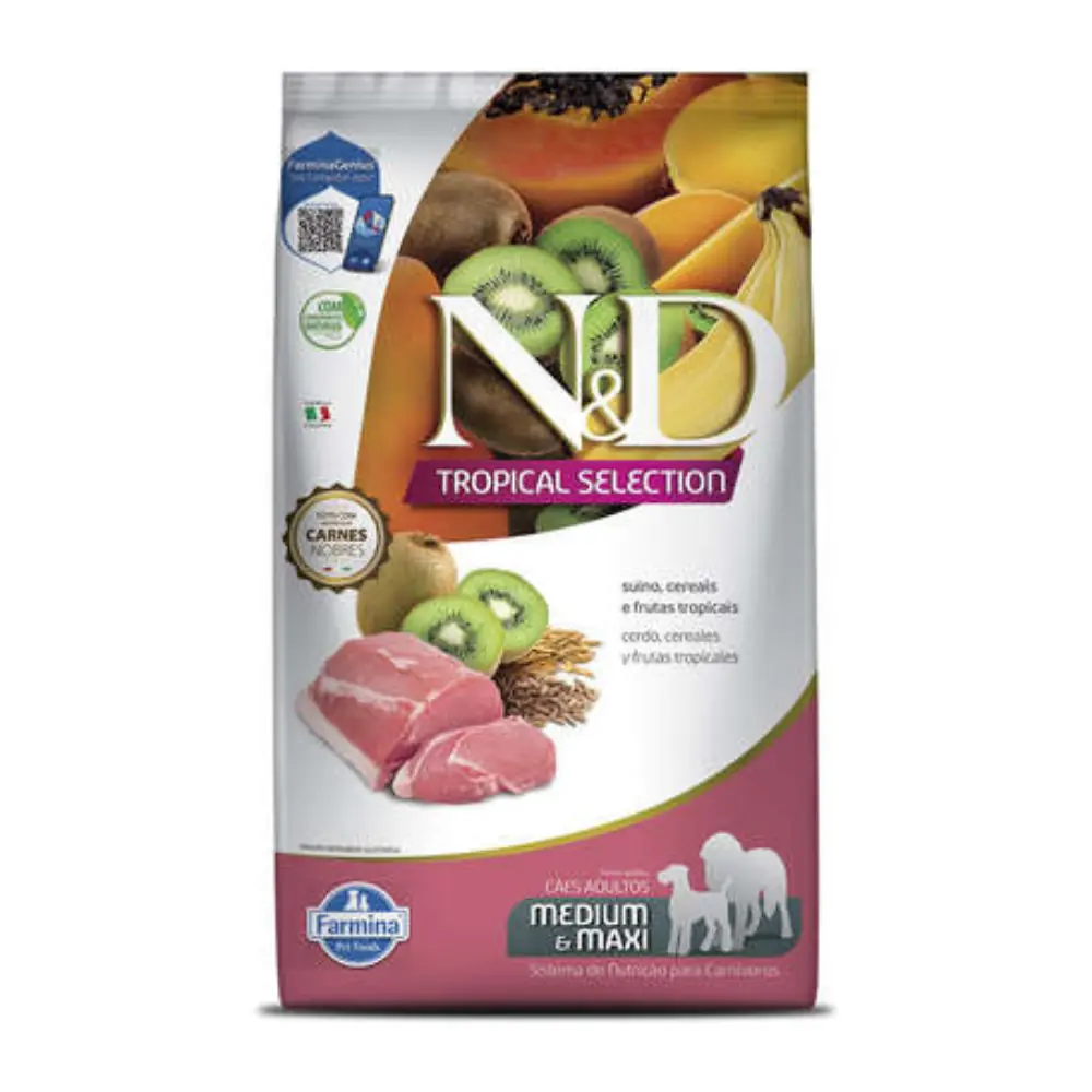Ned Tropical Selection Canine Ad Med/max Suino 10,1kg
