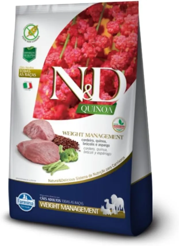 Ned Quinoa Adulto Mini Controle De Peso Suino 800g