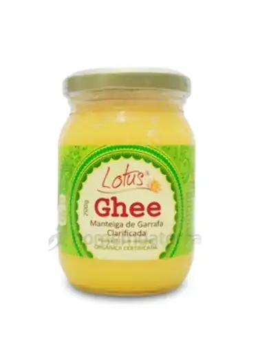 Manteiga Clarificada Ghee Orgânica Lotus 200g