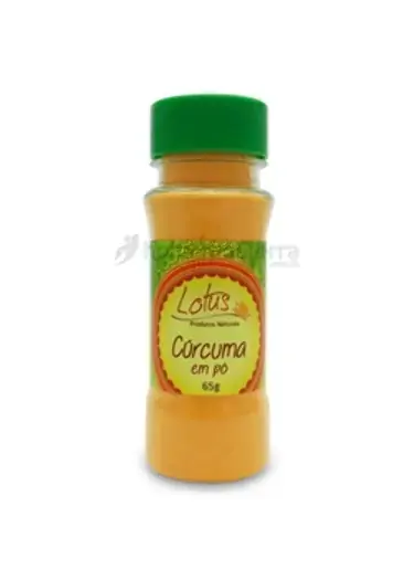 Cúrcuma Em Pó Lotus 65g