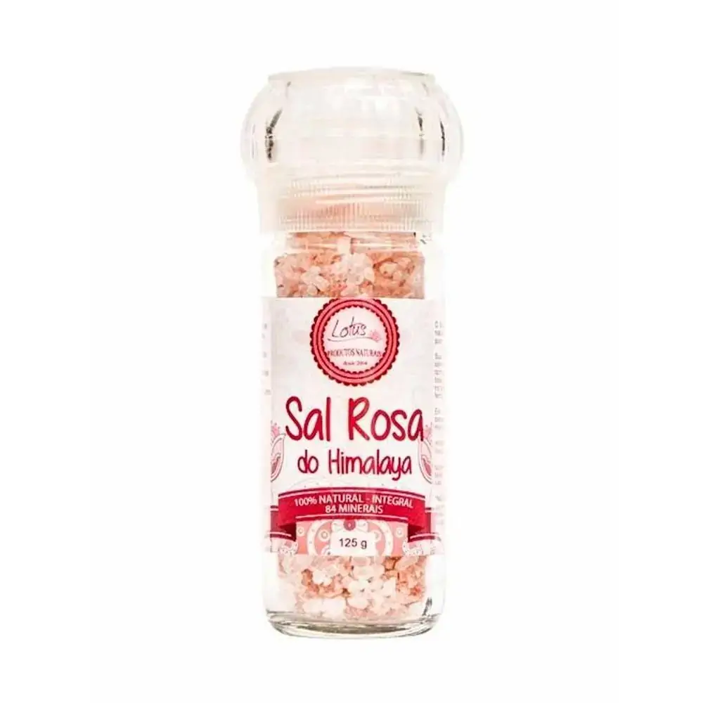 Sal Rosa Refil P/moedor 125 G Lotus