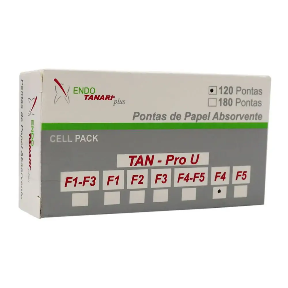 Cone De Papel Pro Universal 28mm com 120 Pontas - Tanari - Cone De Papel Pro Universal F4 28mm com 1