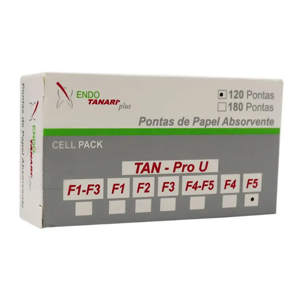 Cone De Papel Pro Universal 28mm com 120 Pontas - Tanari - Cone De Papel Pro Universal F5 28mm com 1