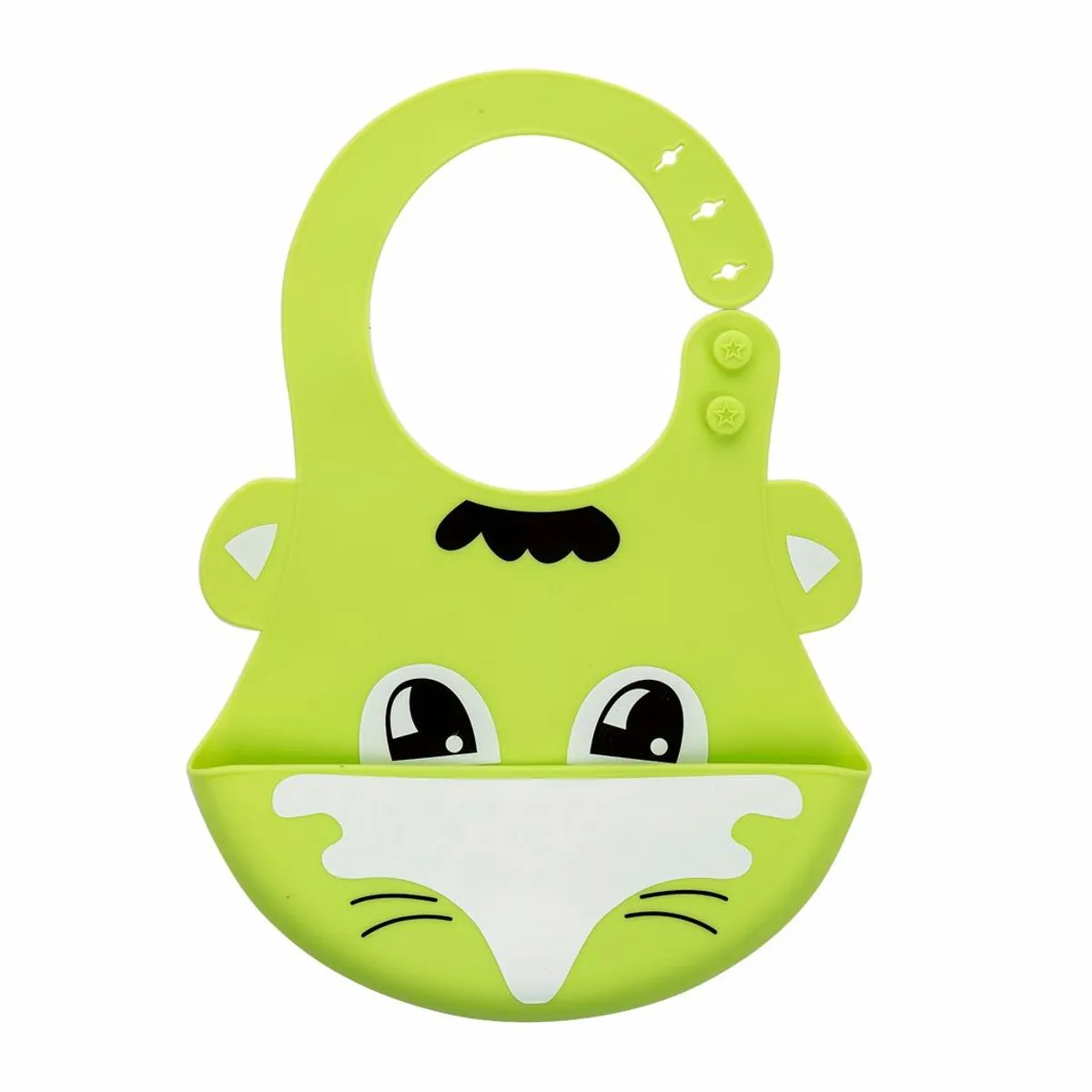Babador Silicone Raposa