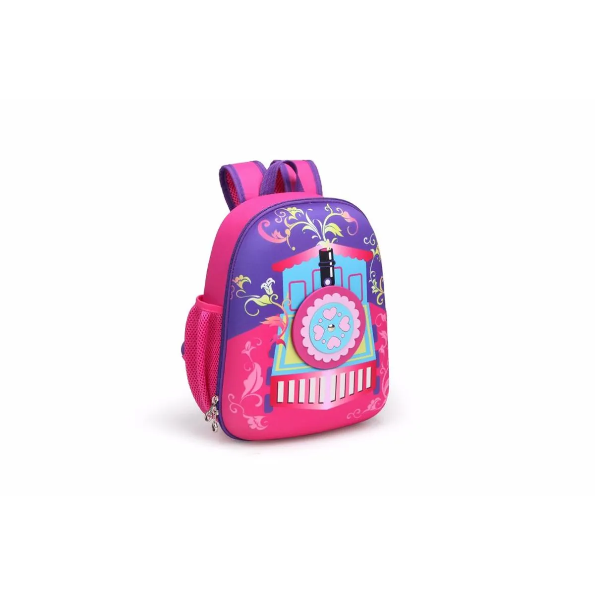 Mochila Passeio Rígida Trenzinho Girl