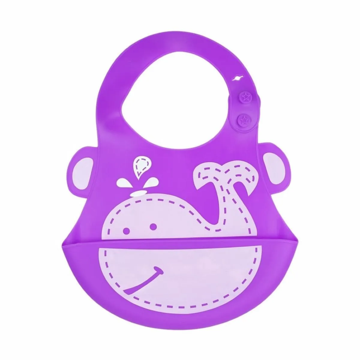 Babador Baleia Lilas