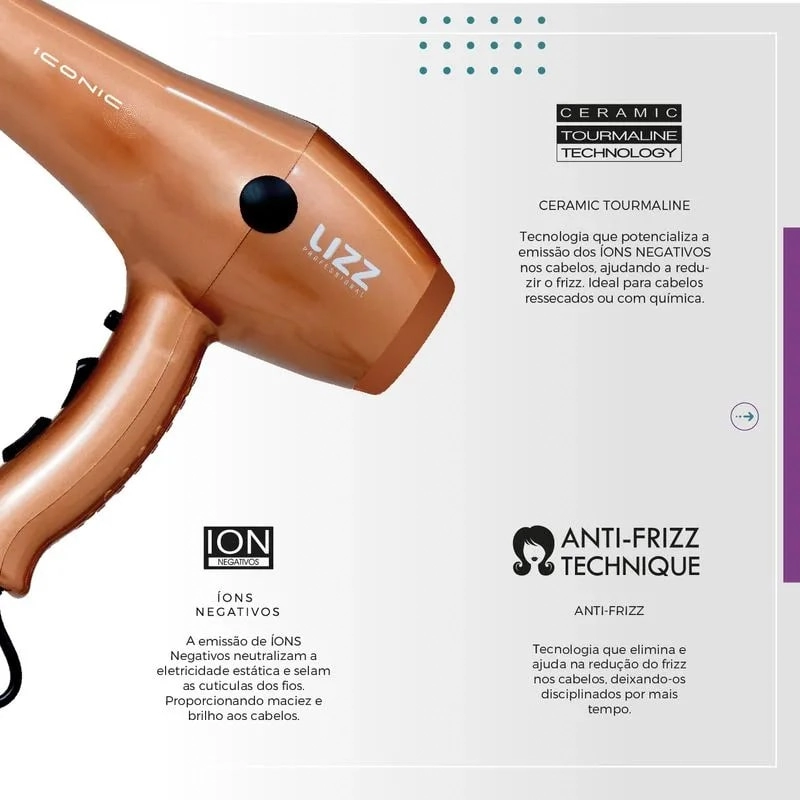 Secador Profissional Iconic 24