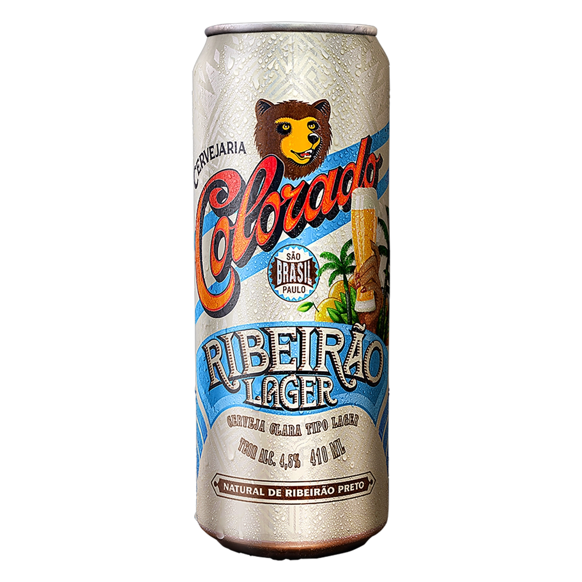Cerveja Lager Ribeirão Colorado Lata 410ml