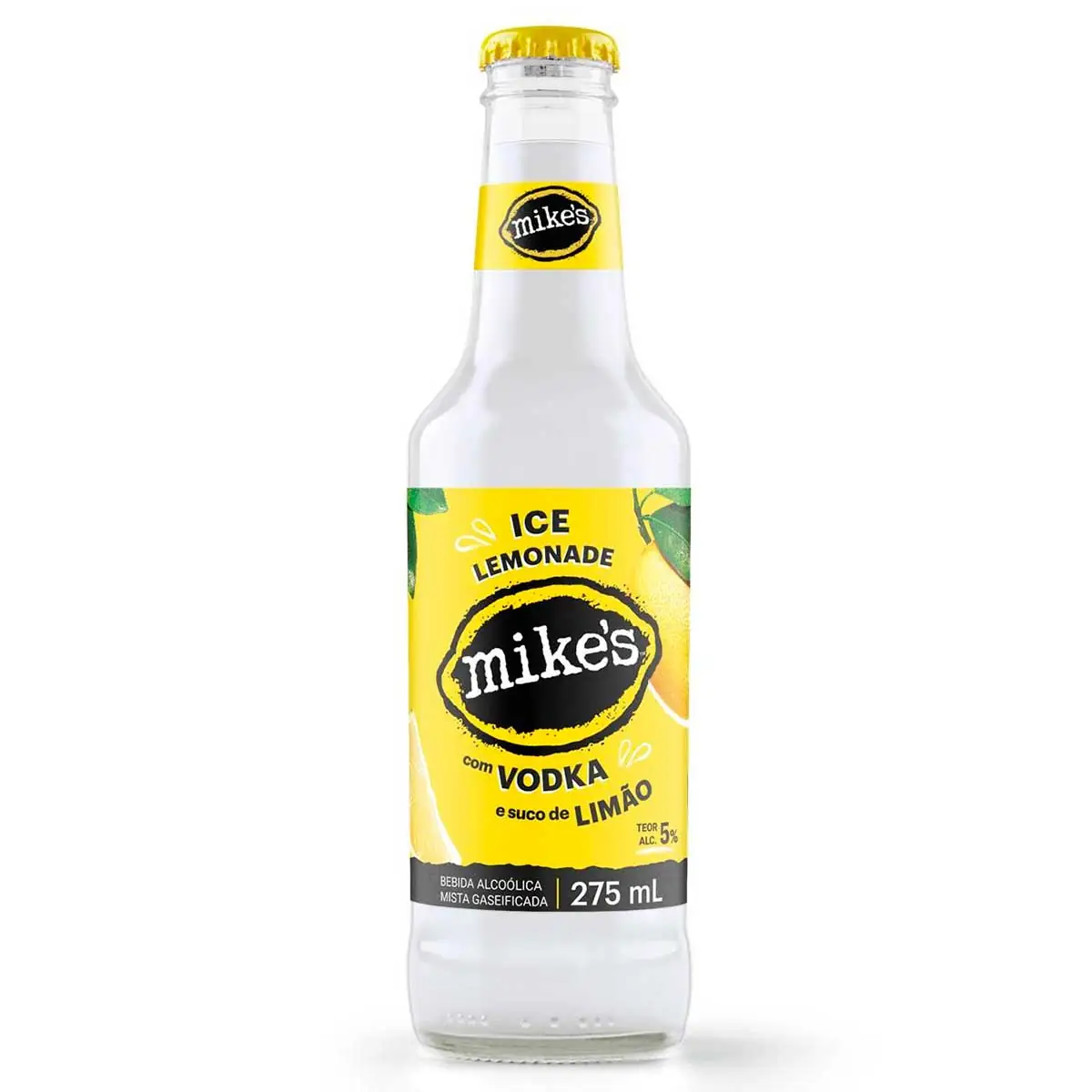Drink Pronto Mike's Ice Limão 275ml Long Neck