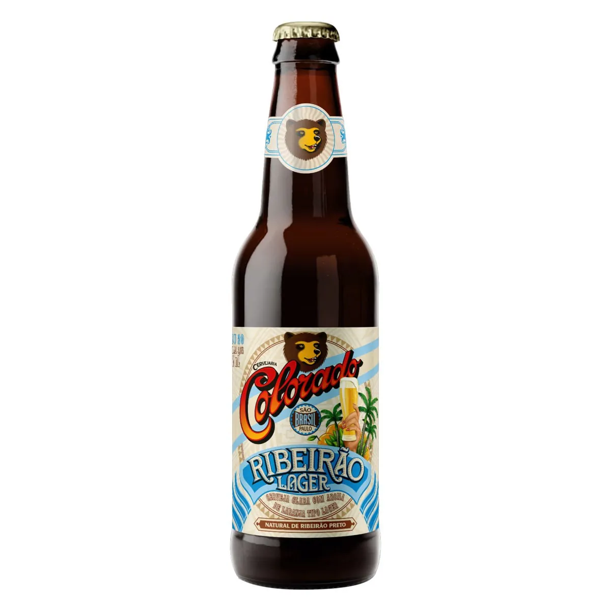 Cerveja Colorado Ribeirão Lager 355ml Long Neck