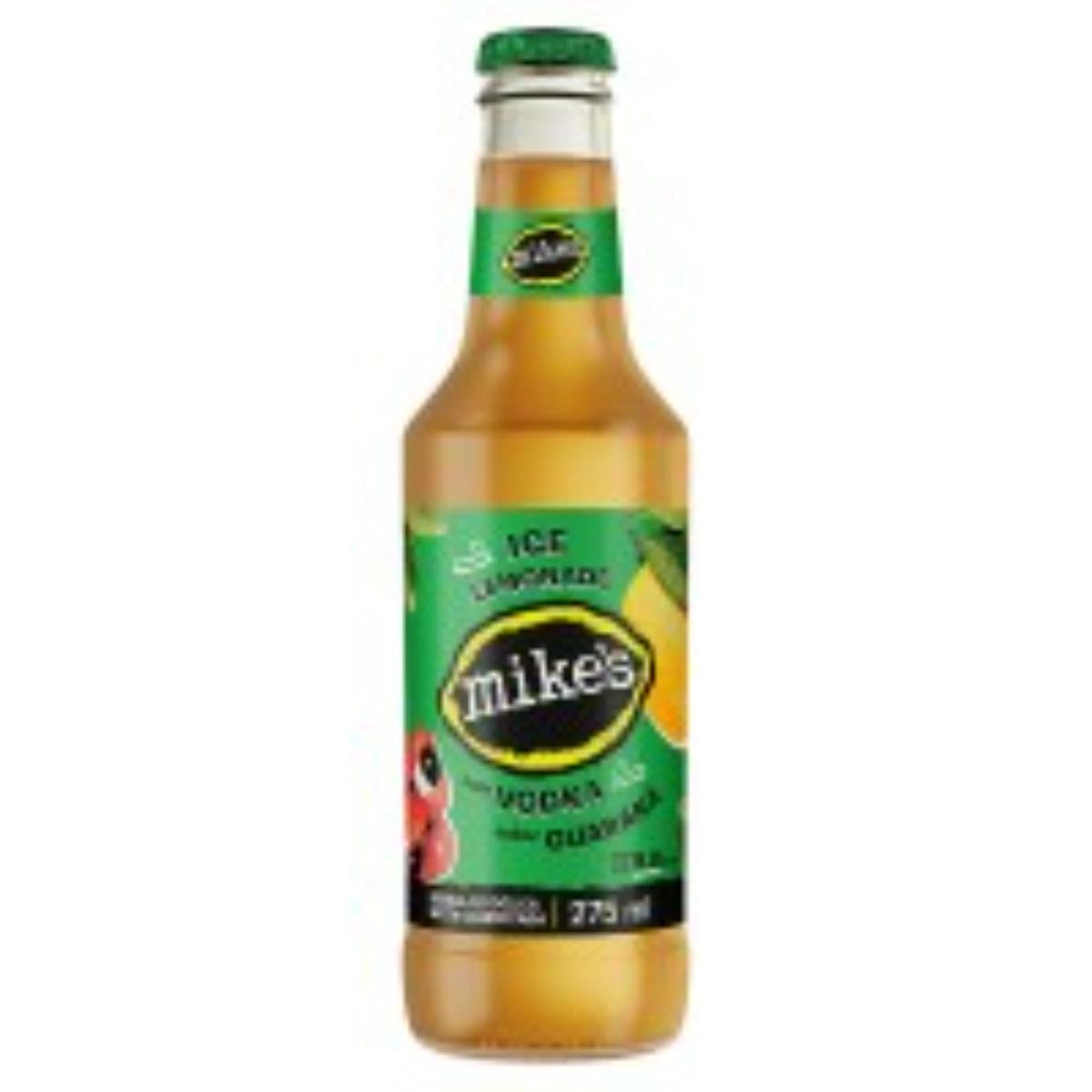 Bebida Mista Alcoólica Guaraná Mike's Ice Lemonade Garrafa 275ml