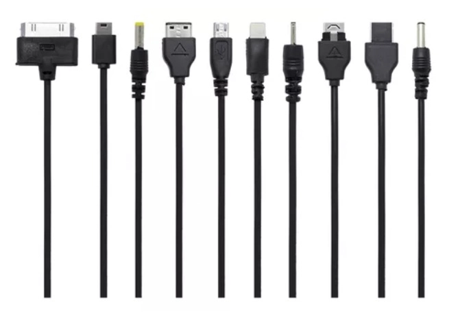 Cabo Universal De Carregador Multi Conectores 10 Em 1