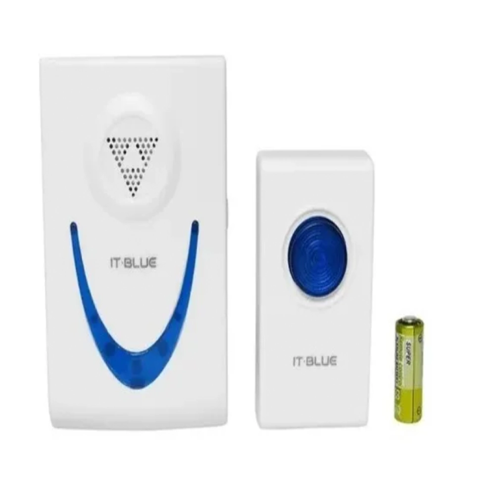 Campainha Sem Fio Wireless 50mts Casa Escritorio Fabrica Tomada Bivolt 32 Toques Sd-174a