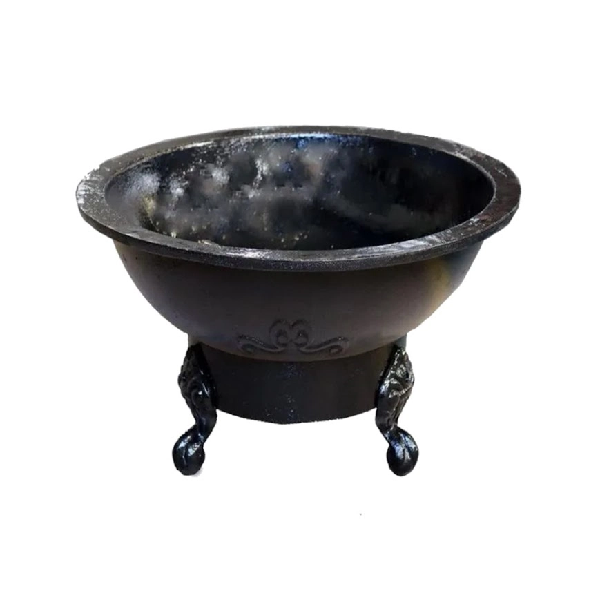 Lenheiro Lareira Braseiro Ferro Fundido Externo Jardim 84cm