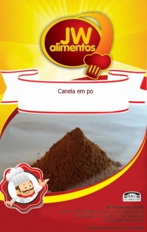 Canela Em Pó 1kg Jw Alimentos