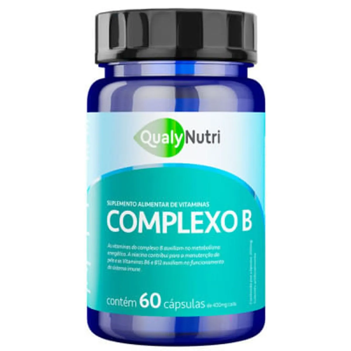 Complexo B Qualy Nutri c/60 Cápsulas