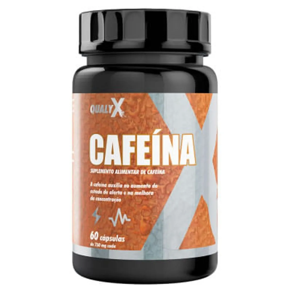 Cafeína QualyX c/60 Cápsulas