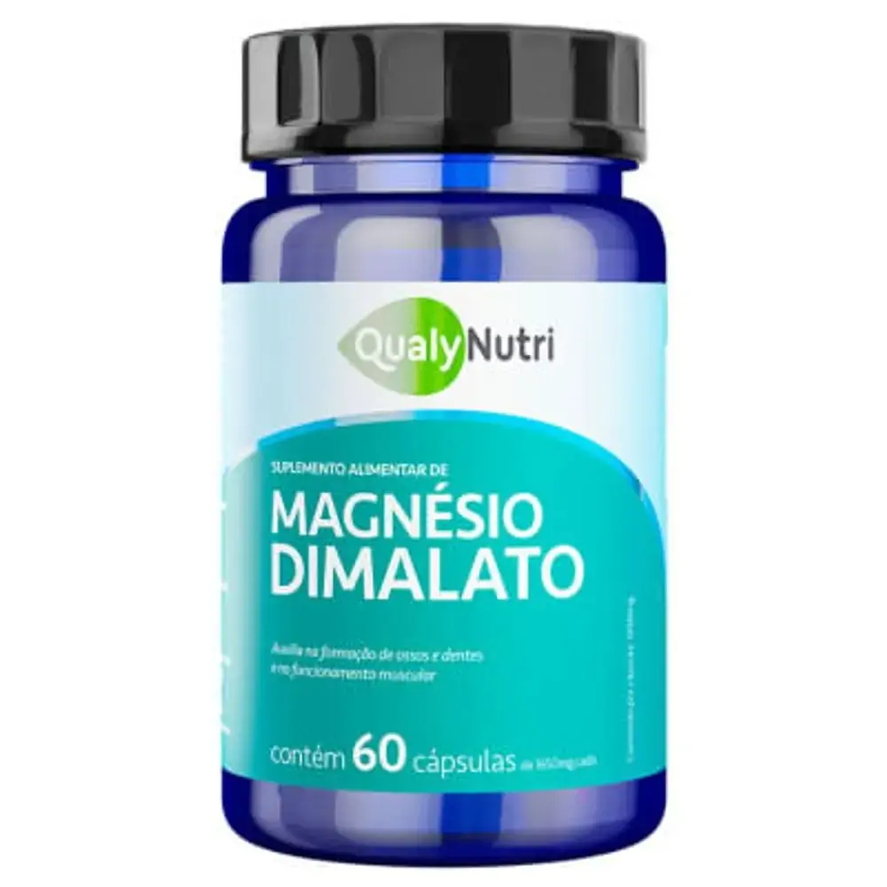 Magnésio Dimalato Qualy Nutri c/60 Cápsulas