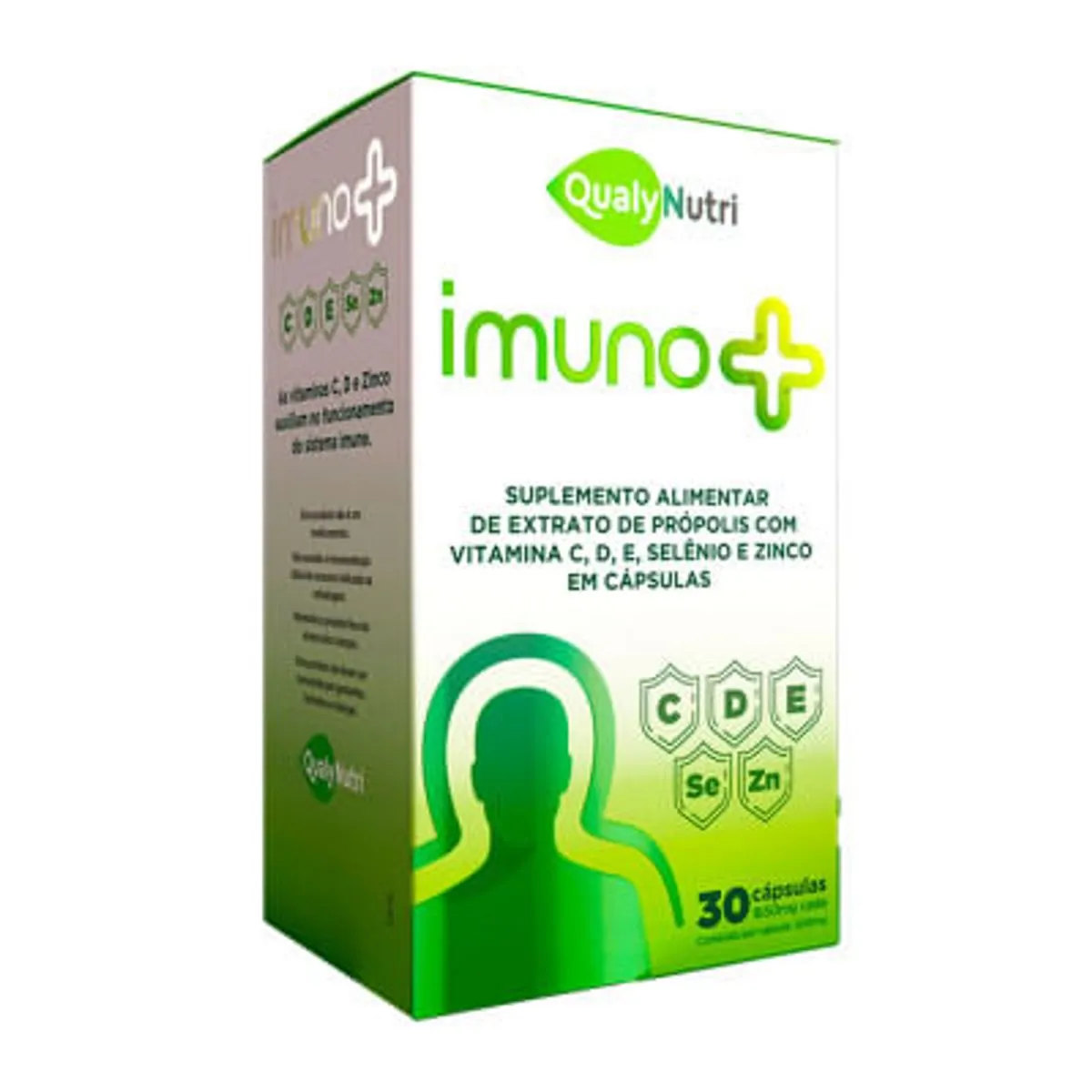 Imuno+ Qualy Nutri c/30 Cápsulas