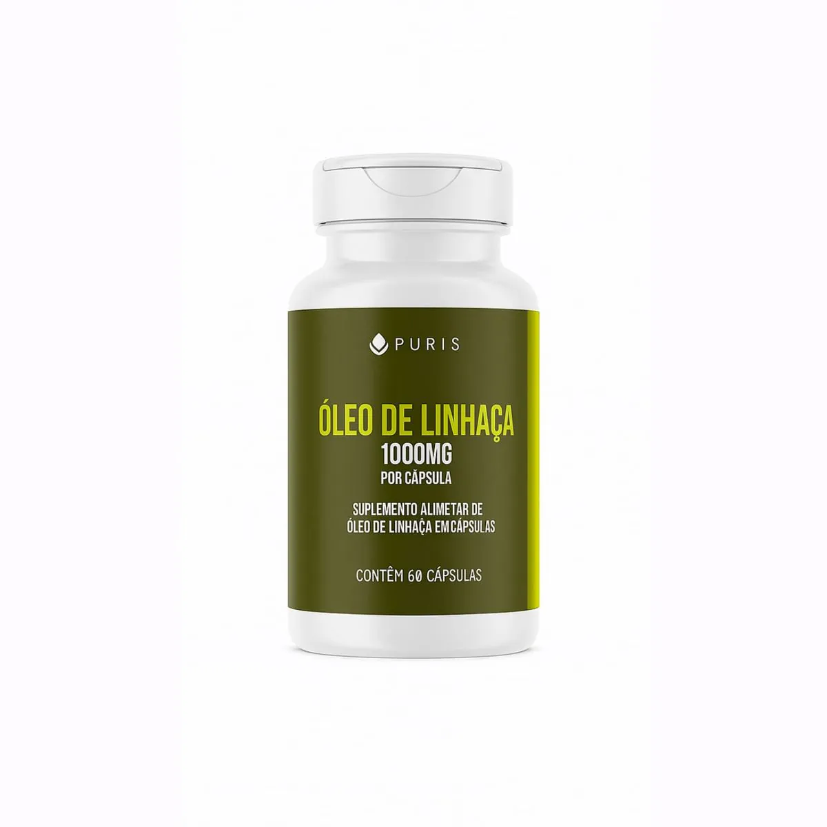Oleo de Linhaça - 1000 mg 60 Cápsulas