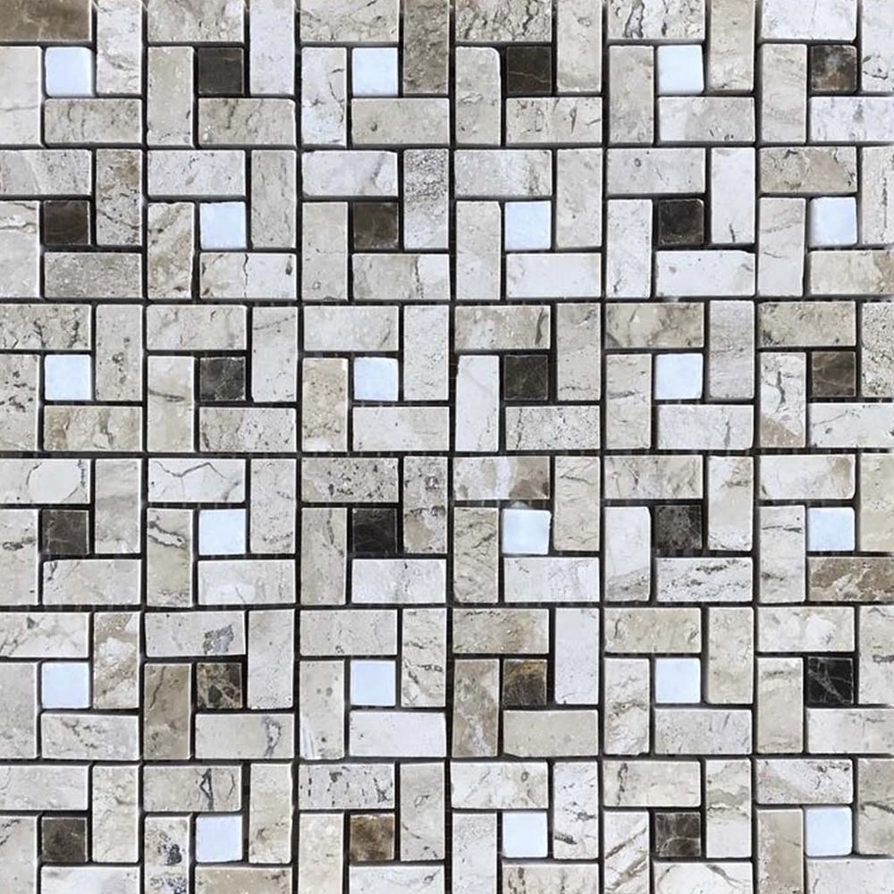 Mosaico Pedra HF 0614 28,5x28,5cm Anticatto