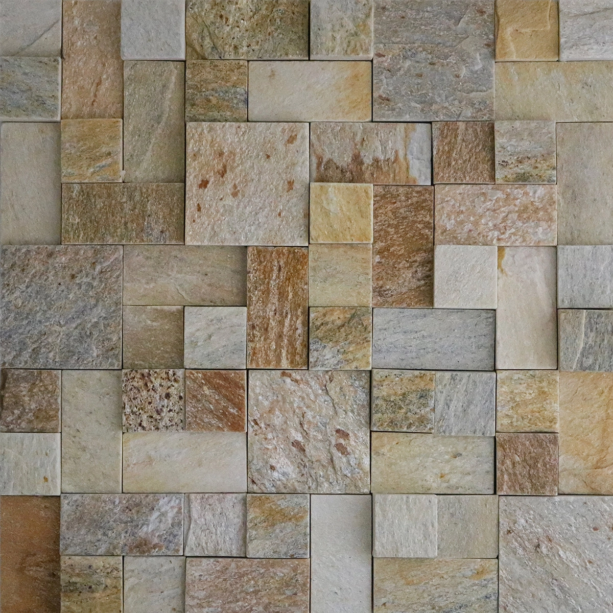 Mosaico Relevo Mescla 30302 30X30cm Anticatto