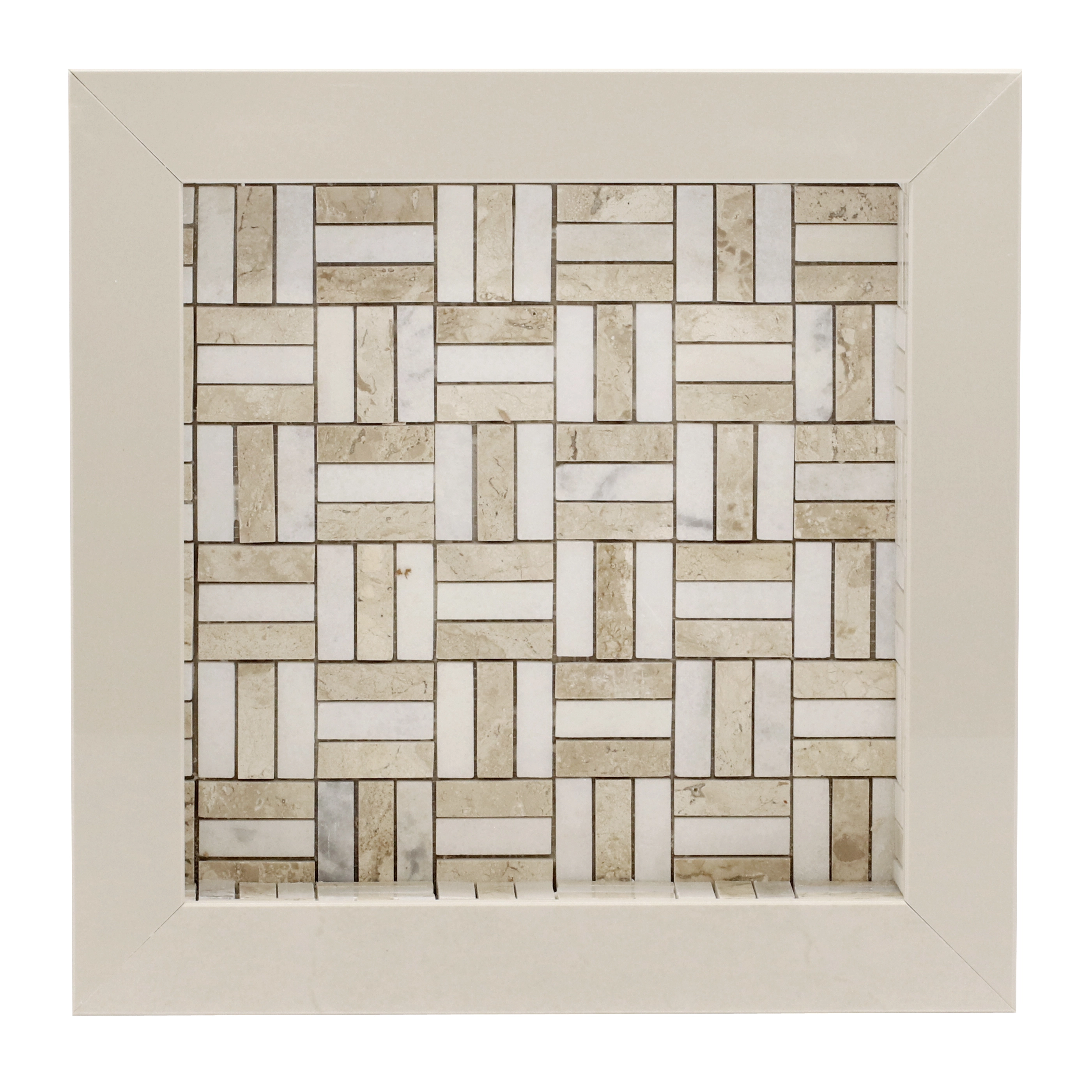 Nicho para Banheiro Bege Neve NBP304000 30x30x11cm