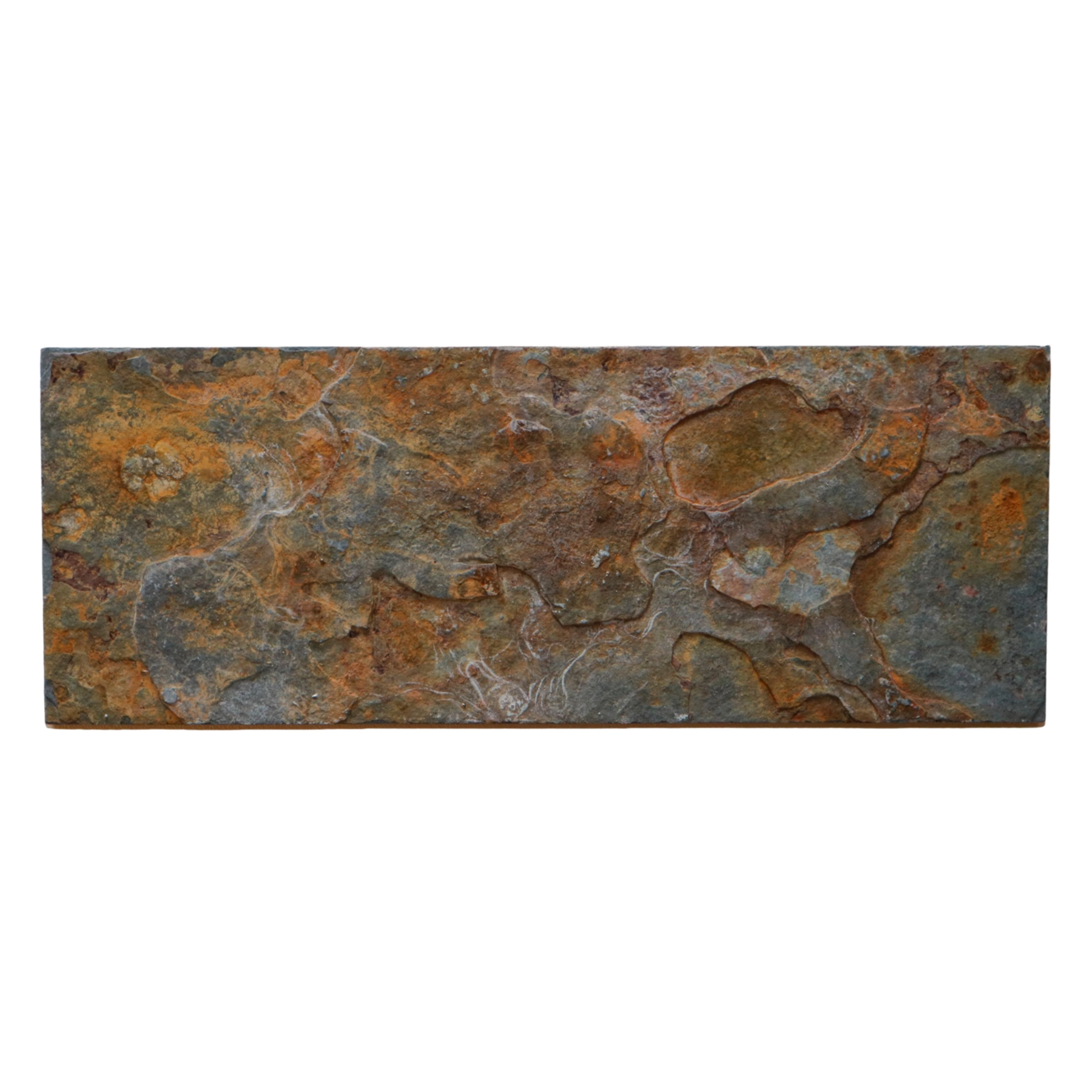 Pedra Brick Liso Ardésia 7,5x20cm Anticatto