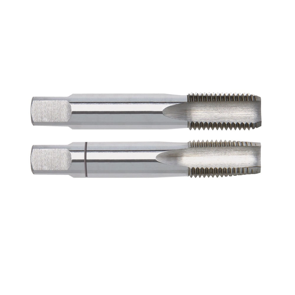 Macho Manual Seriado Em Aço Liga (ws) Rosca Whitworth Grossa (bsw) - Jogo Com 2 Peças - 3/8"-16 Fpp - Rocast - 264 0063