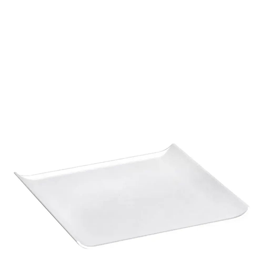 Bandeja Servir Branca 30x30cm