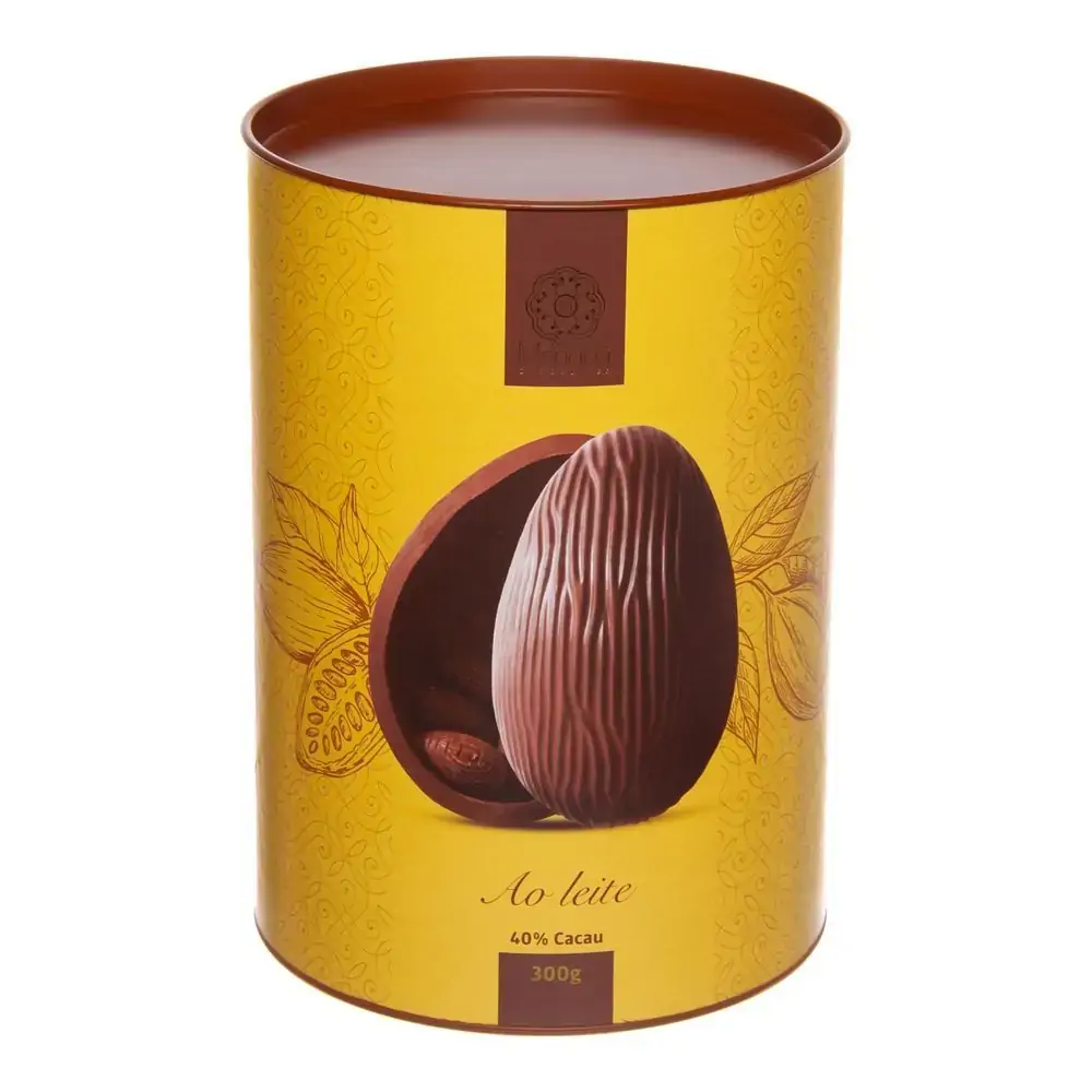 Ovo Pascoa Mendoa 40 Cacau Ao Leite 300g