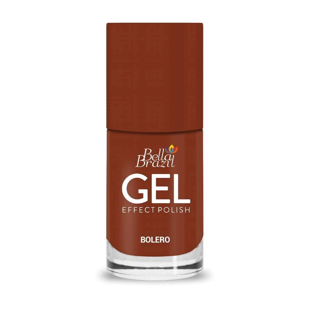 Esmalte Bella Brazil 812 Bolero Caramelo Efeito Gel 8ml