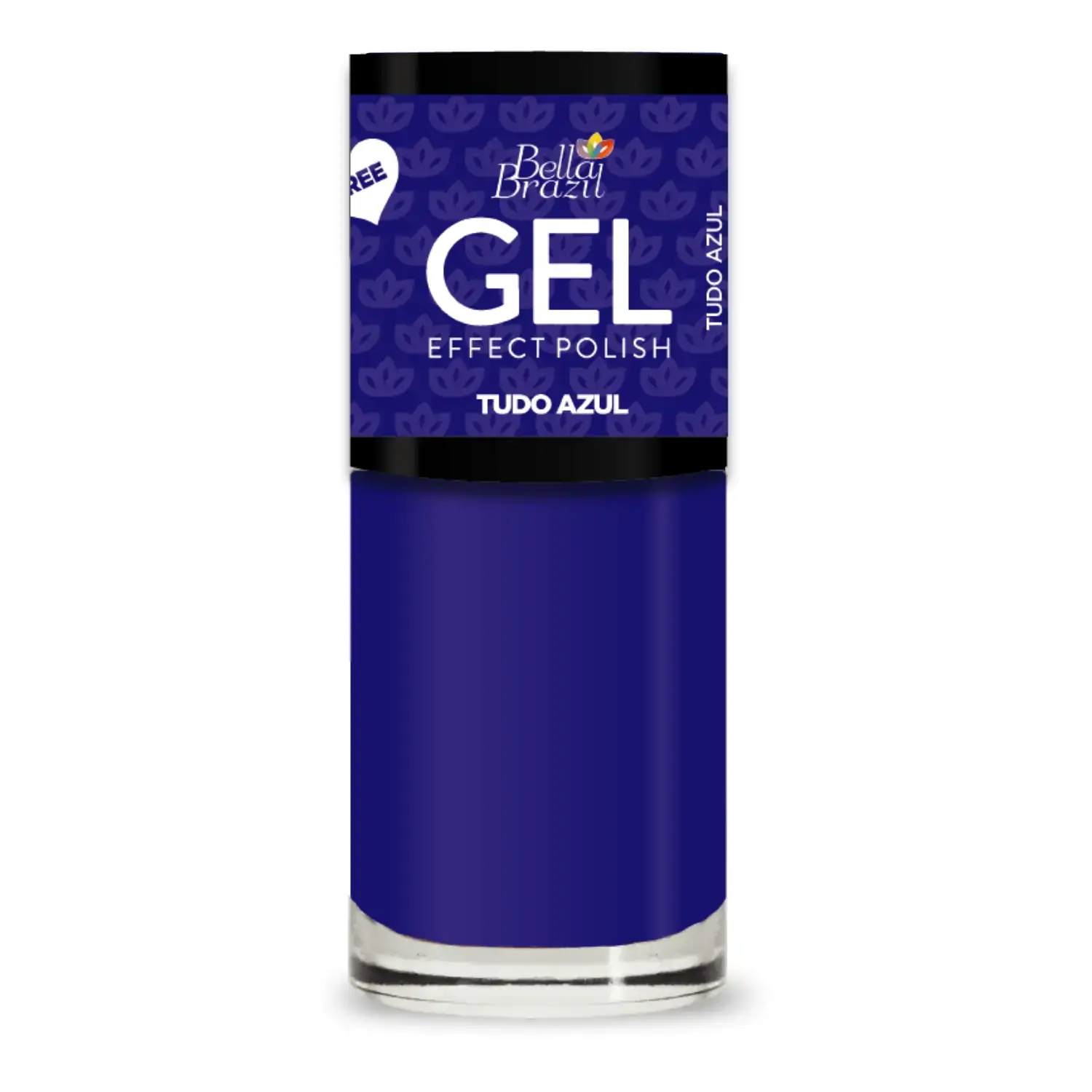 Esmalte Gel Tudo Azul Bella Brazil 8Ml