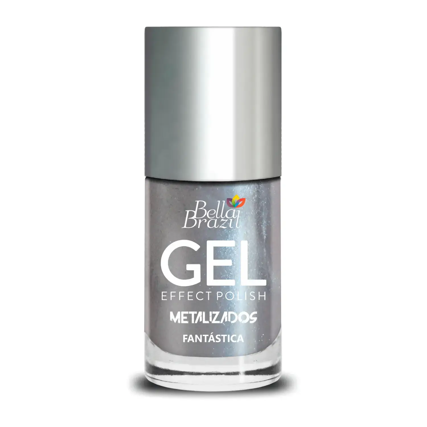Esmalte Bella Brazil Fantástica Efeito Gel Metálico 8ml