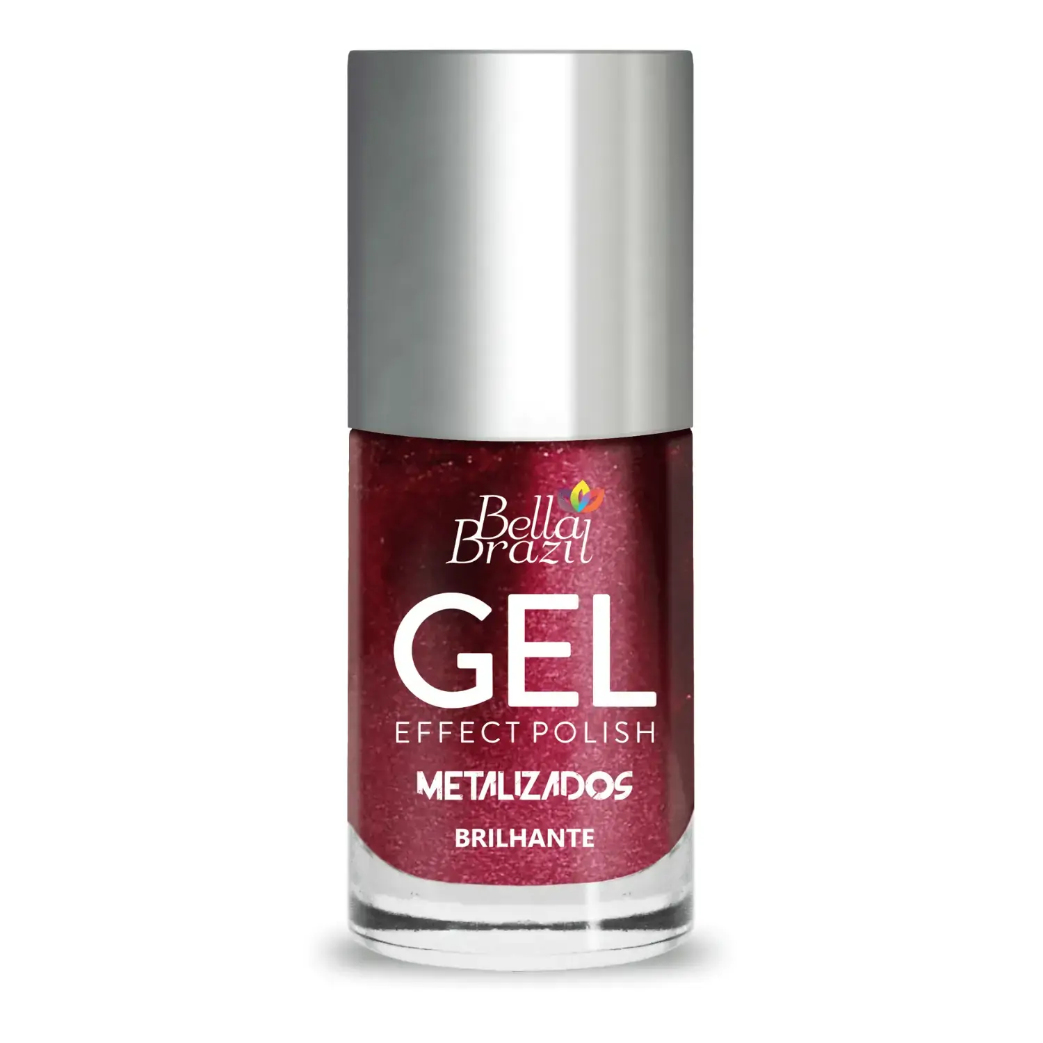Esmalte Bella Brazil Brilhante Efeito Gel 8ml