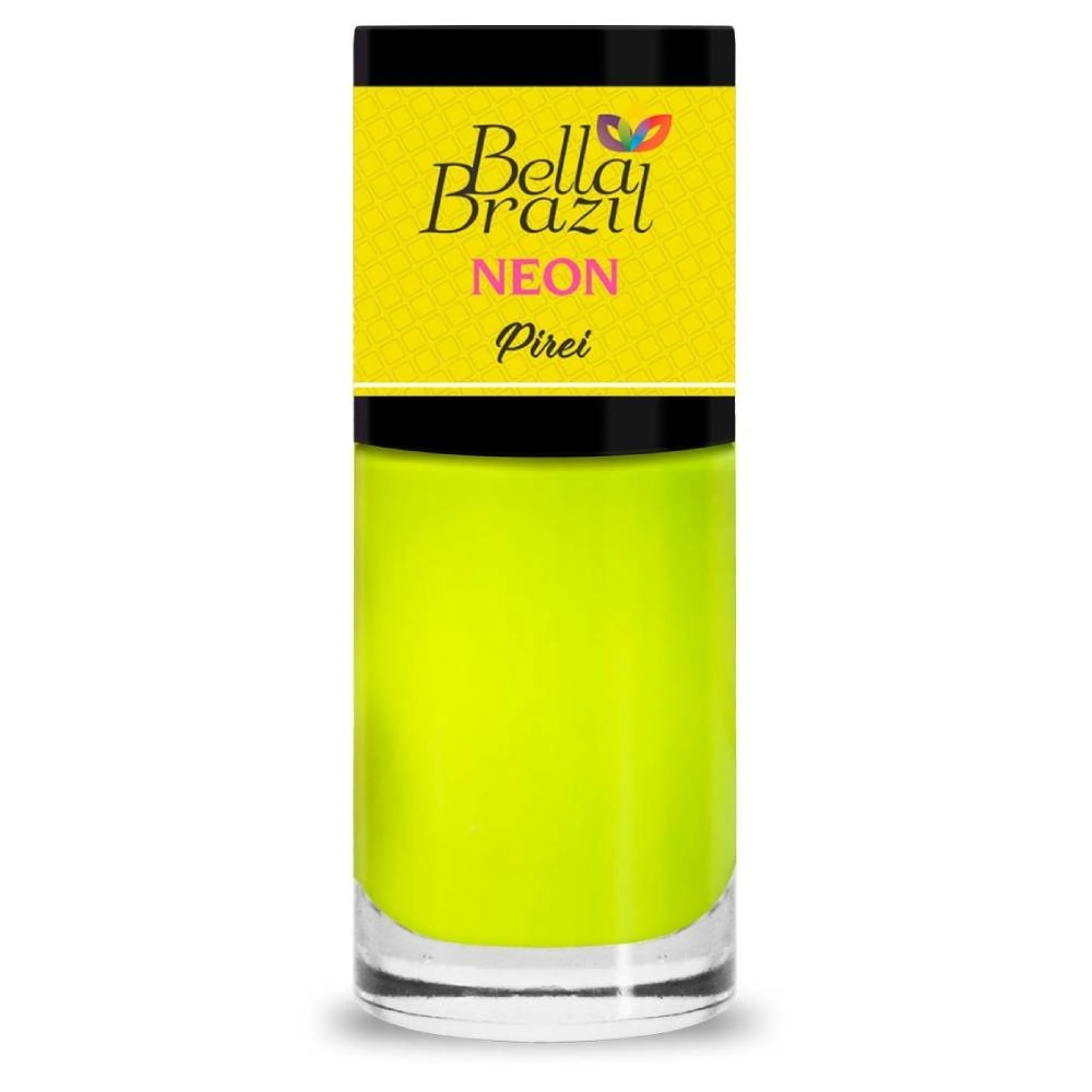 Esmalte Neon Pirei Bella Brazil 8Ml