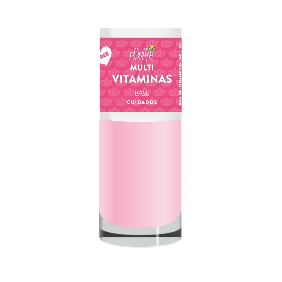 Esmalte Base Multi Vitaminas Bella Brasil 8ml