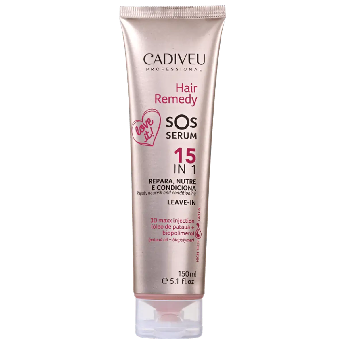 Cadiveu Professional Hair Remedy SOS 15 em 1 - Sérum Leave-in 150ml