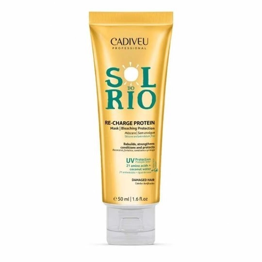 Creme P/pentear Cadiveu Sol Do Rio Recarga De Proteina 50ml