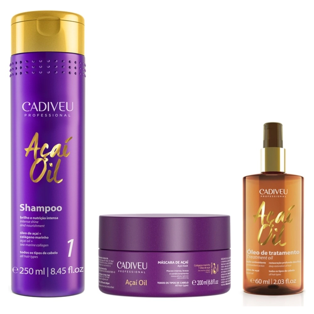 Cadiveu Acai Oil Promo Home Care Sh Masc Oil