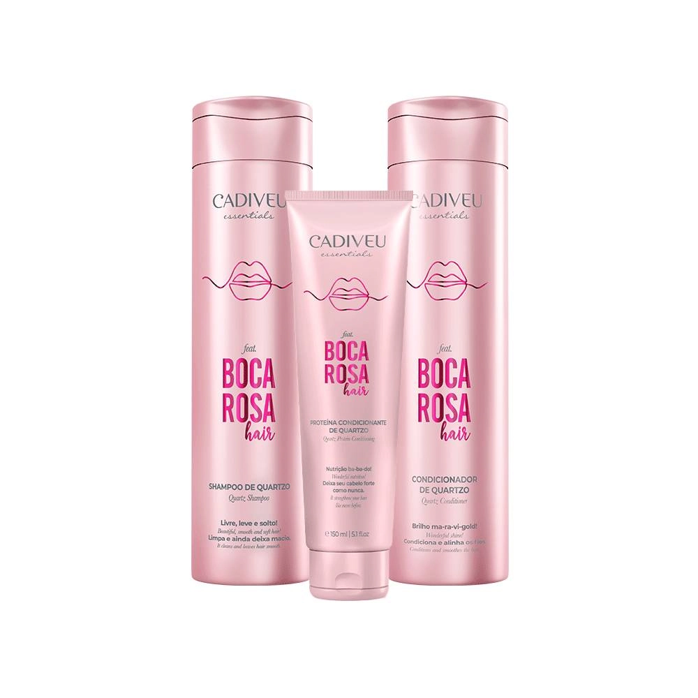 Cadiveu Boca Rosa Promo Home Care Sh Cond Proteina