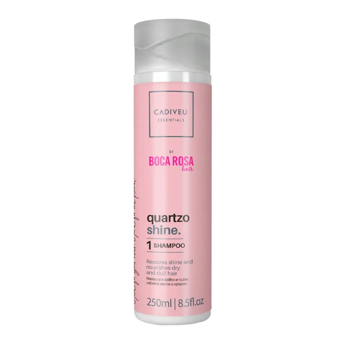Shampoo 250ml Boca Rosa Quartzo Shine Cadiveu