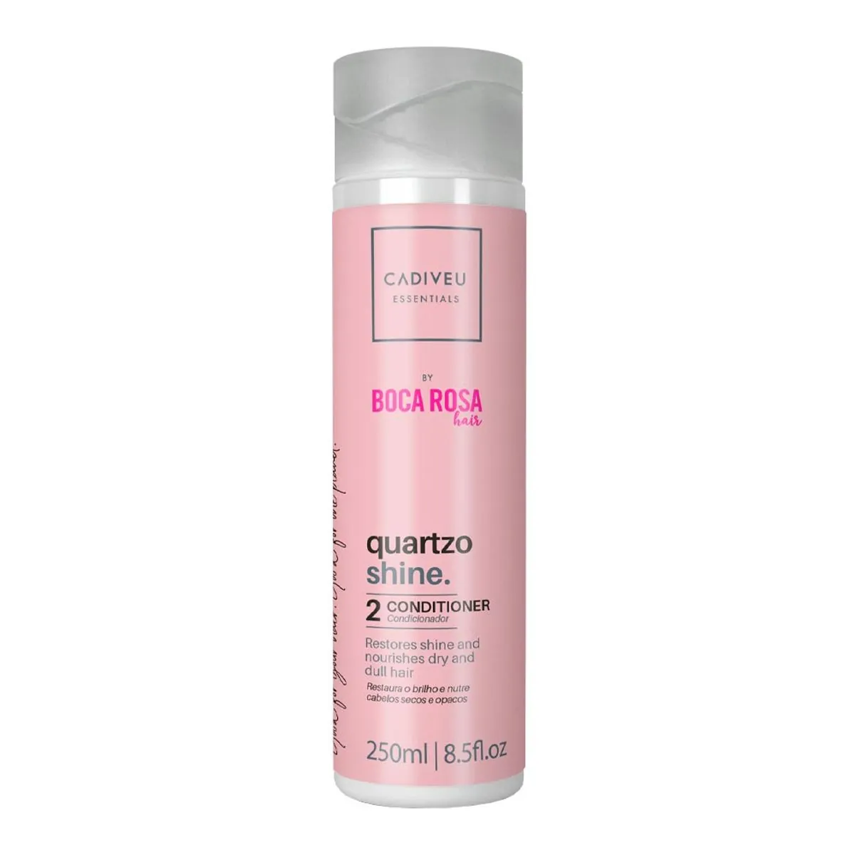 Condicionador 250ml Boca Rosa Quartzo Shine Cadiveu