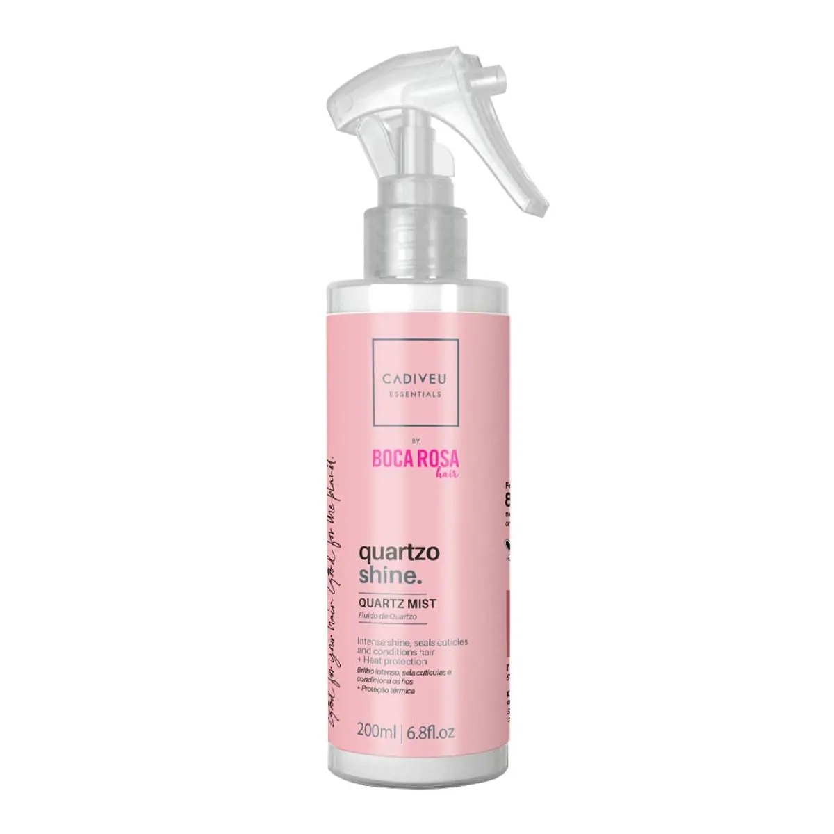 Fluido 200ml Boca Rosa Quartzo Shine Cadiveu