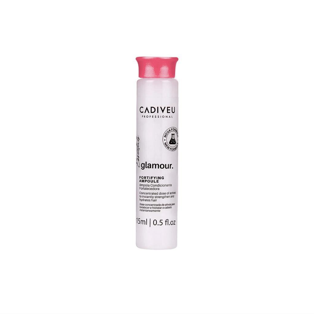 Ampola Condicionante Fortalecedora Cadiveu Essentials Glamour Caixa 10 Unidades