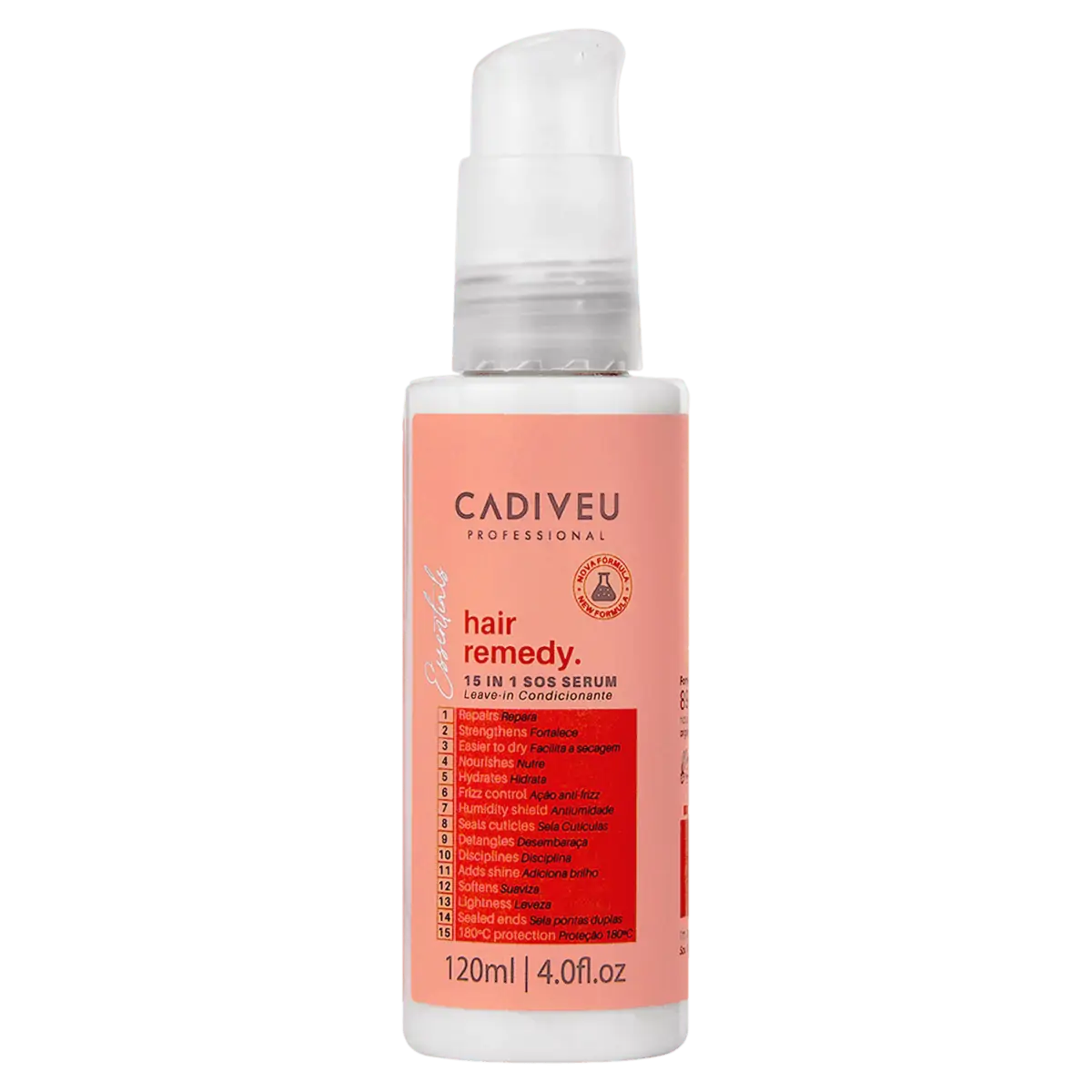 Leave In Condicionante Cadiveu Professional Essentials Hair Remedy Frasco 120ml